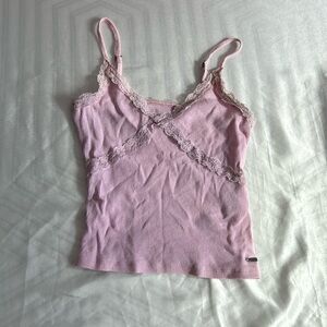 Hollister Pink Y2k Top